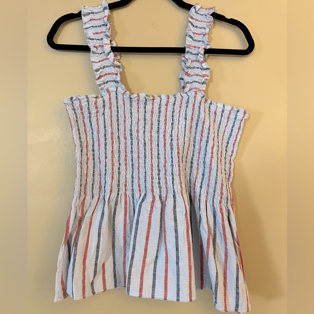 XL True Craft blue/red summer tank top